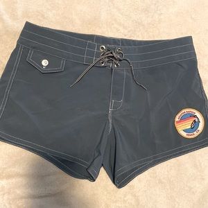 Birdwell Beach Britches with Aviator Nation patch
